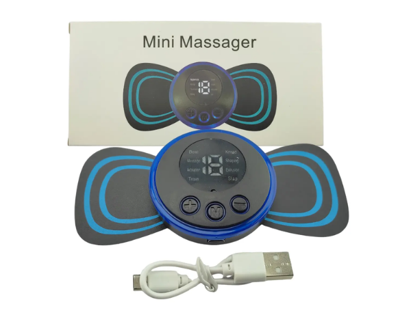Mini Masajeador Eléctrico Portátil Cuello Espalda Hombro