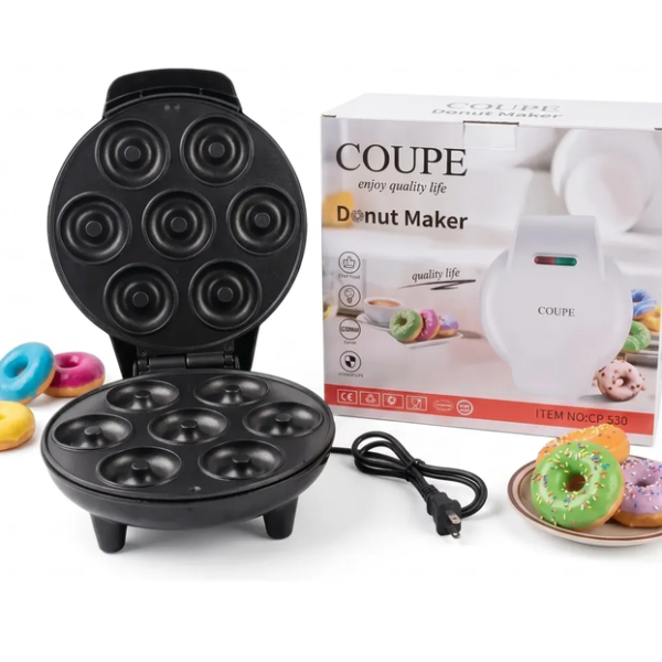 Máquina Para Hacer Mini Donas 7 Cavidades Antiadherente