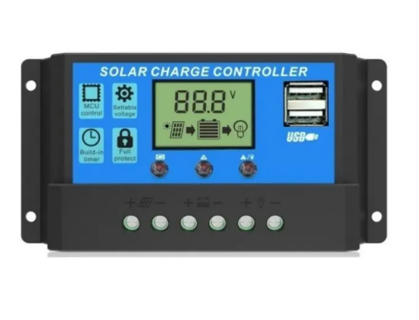 Controlador De Carga Solar 30 Amp Panel Solar
