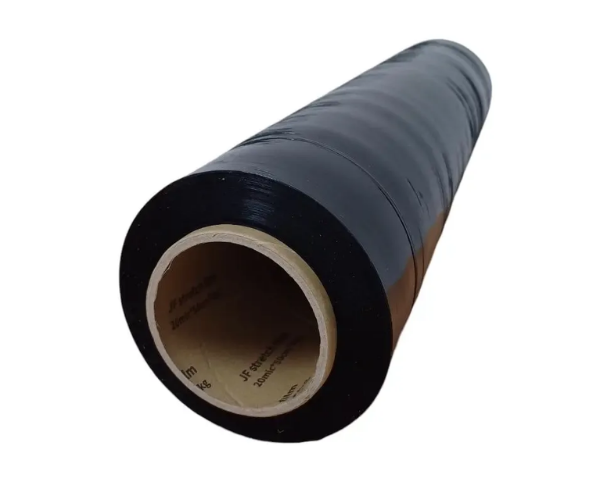 Rollo Plástico Stretch Film Negro 50cm 2.5kg 330m Embalaje