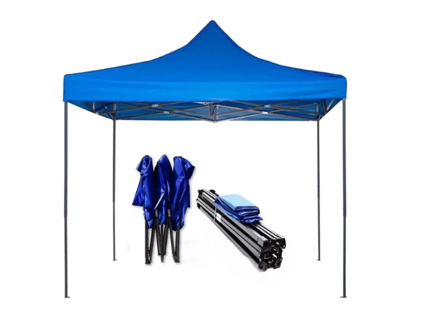 Toldo Plegable 3x3 Metros Lona Impermeable Facil Armado