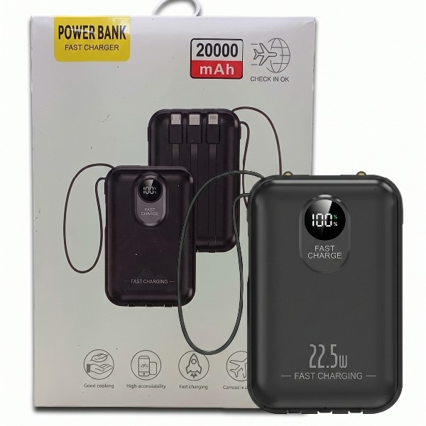 Power Bank 22.5W 20.000Mah