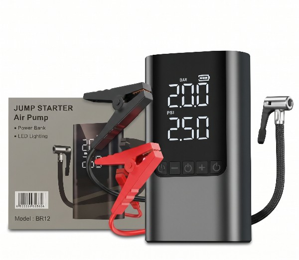 Arrancador Con Compresor De Aire Br12 6000 Mah