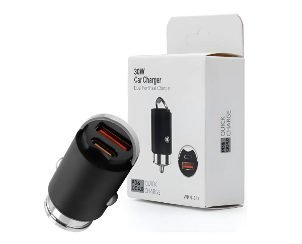 Cargador Carro Interno 30W Wkn-337