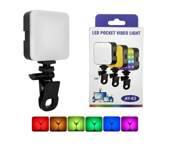 Mini Panel De Luz Led Recargable Ay-83